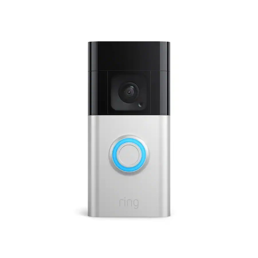Ring Battery Doorbell Plus Satin Nickel — image 1